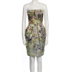 NWT McGinn Size 8 Sleeveless Printed Mini Dress